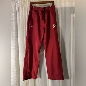 Men’s Redskins NFL Track Pants With Drawstring Sz medium